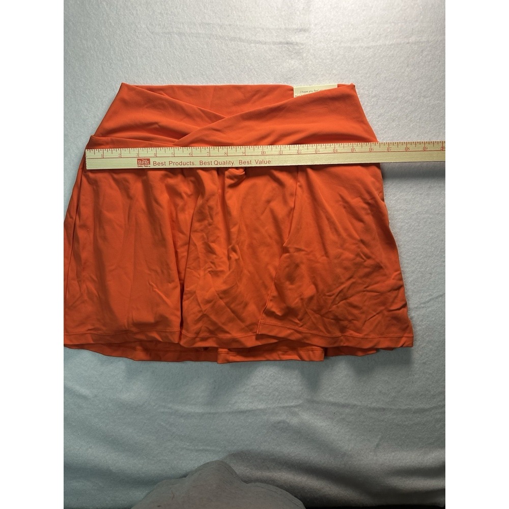 Logilates Women's Orange Skort Size Large NWT - Picture 5 of 12